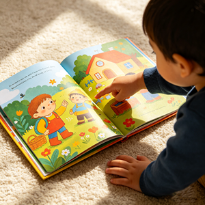 หนังสือเรื่องราวภาษาอังกฤษแบบปกอ่อนลายการ์ตูนสำหรับเด็กที่ปรับแต่งได้ - Product Image 5