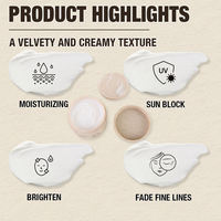 Crème solaire visage à base de plantes en marque privée, soin de la peau biologique, anti-âge, éclaircissante, hydratante, crème visage jour et nuit