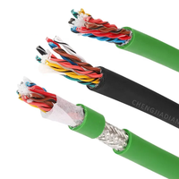 Kabel Daya Motor Servo 5 Core UVW Kabel Motor Servo AC Kabel Encoder Servo Leadshine