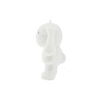 Peluche en peluche pelucheuse, animal lapin mignon et moelleux, peluches personnalisées pour compagnon de sommeil des enfants 3d Bunny Plushy