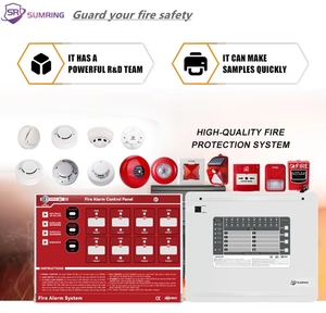 SUMRING Factory's Conventional 1-10 Zones <strong>Fire</strong> <strong>Alarm</strong> <strong>Control</strong> <strong>Panel</strong> for <strong>Fire</strong> Protection System - Product Image 2