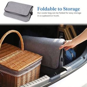 Factory Professional Leakproof Large Custom Printed Color Lunch Cooler Bag Multi-functional Insulated Cooler Bag - Product Image 3