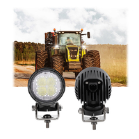 Lampe de travail à LED ronde de 3 pouces pour tracteur routier 40W Agriculture Lampe de travail à LED ECE EMC R10