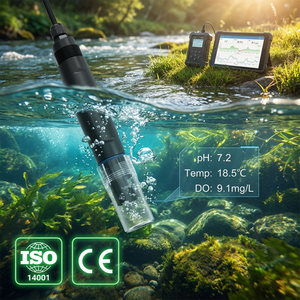 Sonda de pH para Unidad de Distribución de Refrigerante (<span class=keywords><strong>CDU</strong></span>) de Sistema de Refrigeración Líquida para Centros de Datos, Digital RS485 Modbus RTU, IP68 Impermeable, para Uso en Línea - Product Image 1