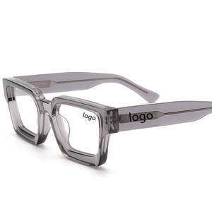Montature per Occhiali da Vista con Filtro Luce Blu, Occhiali da Lettura di Tendenza in Acetato - Product Image 1
