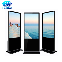 Kiosque numérique interactif HD pour affichage commercial en intérieur, écran de contrôle logiciel autonome