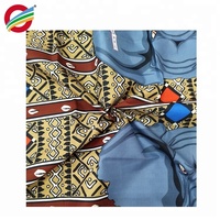 Ankara gros véritable cire d'or bloc Ghana matériaux jacquard africains broderie cire impressions tissu
