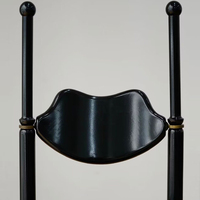 Chaise de salle à manger moderne à dossier haut Jingji Feng Art, chaise de loisirs individuelle en bois massif, réglable pour la cuisine