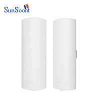 Transmisor WiFi de punto a punto, puente inalámbrico de largo alcance, 900Mbps, 5,8 GHz, CPE, 5km, 10KM