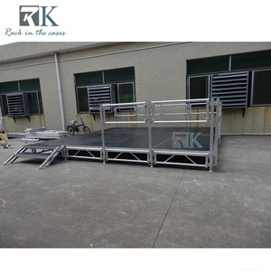 Seguridad de plataforma de escenario de carga fuerte con barandillas para venta de eventos - Product Image 5