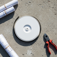 شريط أسيتال بلاستيكي مقاوم للعوامل الجوية مقاس 1/2 بوصة
