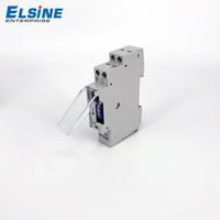 Minuteur analogique Elsine TB45 à programmation quotidienne, interrupteur horaire sur rail DIN 16A 110-250V, minuteur mécanique