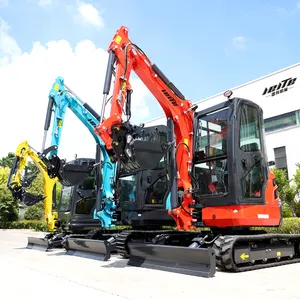 New Digger Kostenloser Versand Epa Euro 5 Mini bagger 1 Tonne 2 Tonne 3,5 Tonnen Farm Gebraucht bagger mit Kubota Motor Farm Bagger