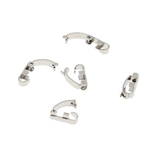 Thép Không Gỉ Vòng Đeo Tay Gấp Hơn Móc Mở rộng Trang Sức Phụ Kiện Bangle <span class=keywords><strong>End</strong></span> Mũ Kết Nối Trang Sức Clasp - Product Image 4