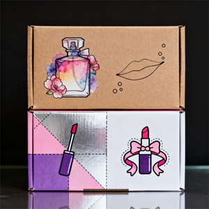 Sinh Thái Thân Thiện Với Biểu Tượng Tùy Chỉnh Tự Chăm Sóc Bao Bì Hộp Mỹ Phẩm Nước Hoa Hộp Gấp Bưu Phẩm Vận Chuyển Hộp Quà Tặng - Product Image 5