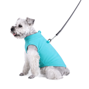 2021 New Wholesale Pet Kleidung Zubehör Hund Winter Weste Warme Weste Zip Up Hund Fleece Mantel Jacke - Product Image 3