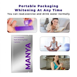 Tiras Blanqueadoras <span class=keywords><strong>de</strong></span> Color Morado V34 <span class=keywords><strong>de</strong></span> Marca Privada <span class=keywords><strong>de</strong></span> Lujo, Fórmula Avanzada para Aclarar la Piel, Sin Peróxido, Tratamiento Intensivo <span class=keywords><strong>de</strong></span> 14 Días - Product Image 6