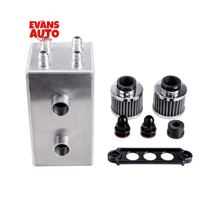 Kit serbatoio cattura olio 10 e 4 portuali contenitore di cattura olio per <span class=keywords><strong>Honda</strong></span> Civic Acura Integra con doppio filtro aria - Product Image 2