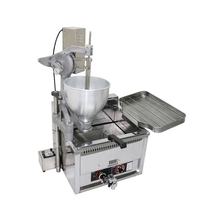 Nouvel équipement de transformation des snacks, friteuses à beignets au gaz, machines à faire des beignets