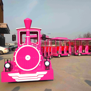 Parco di divertimenti treno giostre treno elettrico per la guida del treno per i bambini a guidare - Product Image 1