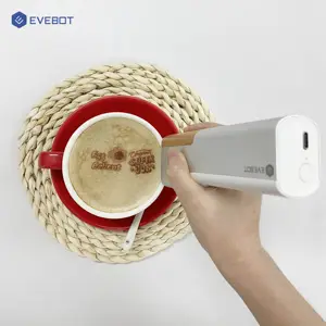 Evebot impressora printpen, impressora de alimento comestível, jato de café, printpen, bolo, diy, impressora portátil, direta, sobremesas