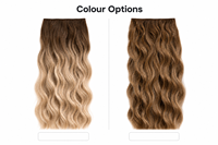 Extensions de cheveux russes Genius Weft à cuticules alignées, double épaisseur