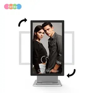 מלא hd 1080p kiosk מייצג הקניון 13.3 מסך מגע אנדרואיד אינטראקטיבי מסך צג שולחן העליון קיוסק וידאו