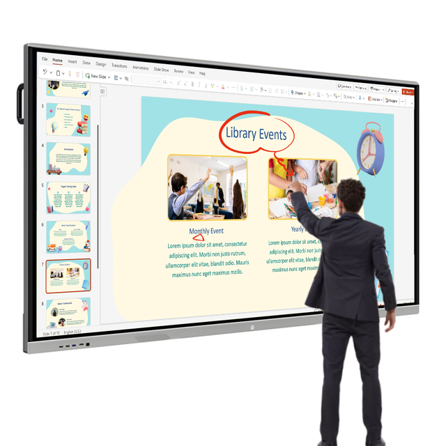 55 65 75 85 Inch Interactive Flat Panel Digital Smart Touch Screen Teaching Whiteboard Interactive Whiteboard Smart Board