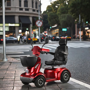 <span class=keywords><strong>Scooter</strong></span> Eléctrico Plegable de 4 Ruedas con Marco de Acero al Carbono para Adultos y Personas Mayores - Product Image 1