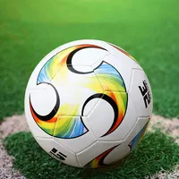 2022 새로운 제조 열 보세 경기 훈련 축구 크기 5 사용자 정의 로고 인쇄 축구 공