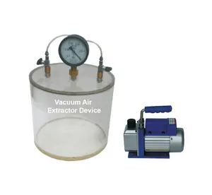 Vacuum Air Extractor Device Soil Vacuum Saturation Lab Portable Extractor for testing soil with vacuum pump