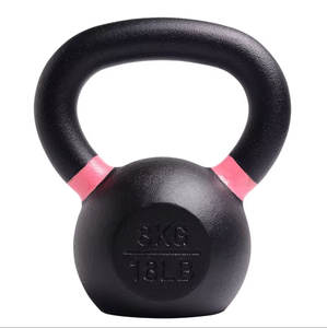 Pesa Rusa <span class=keywords><strong>de</strong></span> Hierro Fundido Ecológica y Duradera <span class=keywords><strong>de</strong></span> Una Pieza, Color Personalizado para Competición Profesional, Gimnasio en Casa, Fitness y Fuerza - Product Image 2