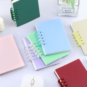 Cuaderno de Hojas Sueltas A7 Rosa Niebla y Azul Suave, Combinación de Sofisticación y Dulzura, Estilo Femenino Delicado y Bajo en Azúcar, Agenda para Regalos - Product Image 3