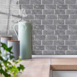 Azulejos Autoadhesivos para Piso de Mármol, Estilo Moderno, Impermeables, Decoración del Hogar, PVC Ecológico para Baño - Product Image 4