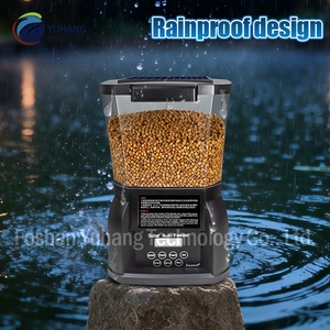 Estanque de Peces Moderno de Plástico Solar Jecod, Pecera Grande para Exteriores, <span class=keywords><strong>Acuario</strong></span> con Alimentador Automático Serie AFD/MFD - Product Image 4