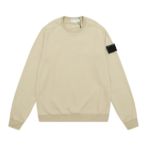 <span class=keywords><strong>Sudadera</strong></span> de Manga Larga Informal con Logotipo de Piedra en el Brazo, 100% Algodón Transpirable, para Hombre y <span class=keywords><strong>Mujer</strong></span>, Tallas Grandes, Venta al Por Mayor LH - Product Image 1