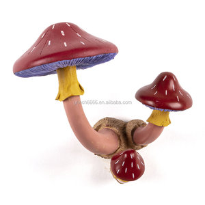 Nuovo stile 2021 la migliore vendita di funghi appendiabiti da parete fancy cucina ganci appesi ganci gancio di vestiti di rivestimento di <span class=keywords><strong>Resina</strong></span> cremagliera - Product Image 1