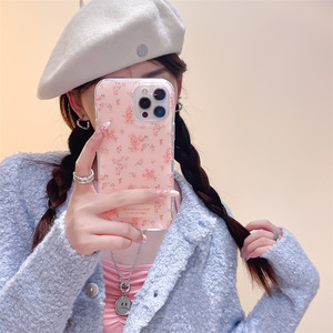 Funda de Teléfono con Espejo y Lazo de Puntos Coloridos para iPhone 17 Pro Max 15 14 13 12, Linda Funda para Mujer - Product Image 2