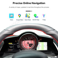 MOOKAKA pour Ferrari 488 Boîtier d'interface Linux Adaptateur CarPlay sans fil Module Android Auto CarPlay Décodeur Radio