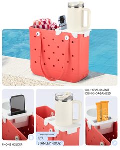 Accesorio de Bandeja Superior para Bolsa Bogg Baby Mediana, Soporte para Teléfono para Mujer para Stanley Cup, Divisor y Organizador para Bolsa Bogg - Product Image 4