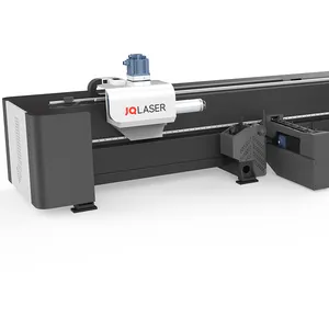 JQLaser laser tube cutting machine for Carbon steel aluminum alloy stainless steel 1.5kw/3kw/6kw High performance High safety