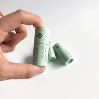 Tube de baume à lèvres et déodorant 100% biodégradable, recyclable, fait main, écologique, de haute qualité, 5g/10g, emballage kraft personnalisé