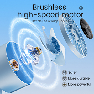 CE ROSH ventilateur de bureau de Table USB personnel Rechargeable avec lumière colorée Mini ventilateur de Table de - Product Image 4