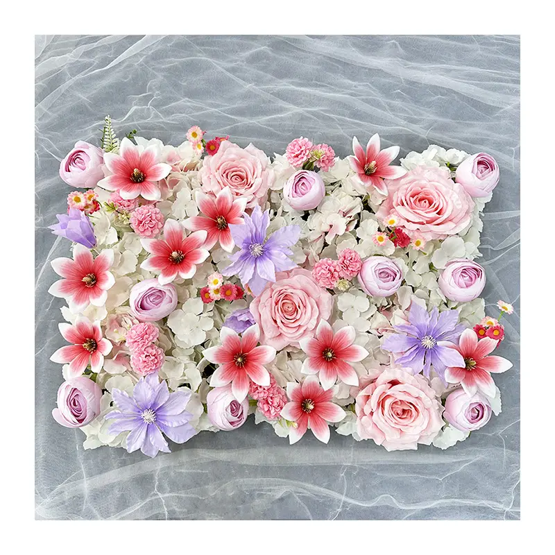 MYQ138 Small Flower Row D106 Wedding Flower Wall Artificial Flower Wall High Quality Wholesale Price New Products