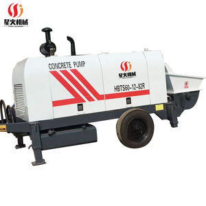 20m3/h <b>Small</b> Portable Concrete <b>Pump</b> Machine 50m3/h Horizontal Long Mobile Concrete <b>Pump</b> - Product Image 3
