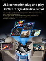 Boîtier Android 13 CarPlay AI 2 Go + 16 Go avec adaptateur sans fil pour CarPlay filaire d'origine, Plug and Play