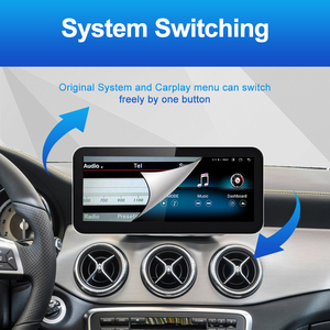 Écran multimédia de voiture 10,25'' avec radio Android pour Mercedes Benz Classe A, <span class=keywords><strong>B</strong></span>, <span class=keywords><strong>C</strong></span>, <span class=keywords><strong>E</strong></span> NTG4.0/4.5 2010-2015, écran tactile Carplay - Product Image 4