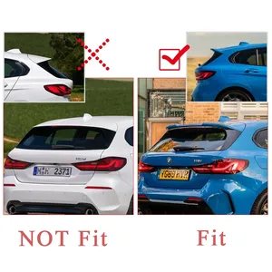 สปอยเลอร์หลังแบบ Hatchback สำหรับรถยนต์ BMW ซีรีส์ 1 F40 M135i ปี 2019 ถึง 2023 สีดำเงา สำหรับติดตั้งบนหลังคาท้ายรถ อุปกรณ์ตกแต่งรถยนต์ - Product Image 5