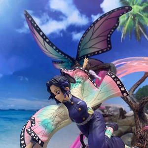 Caliente Anime figura juguetes 31cm Kochou <span class=keywords><strong>Shinobu</strong></span> figura de acción Kimetsu No Yaiba modelo muñeca Demon Slayer figura de acción Kochou <span class=keywords><strong>Shinobu</strong></span> - Product Image 4