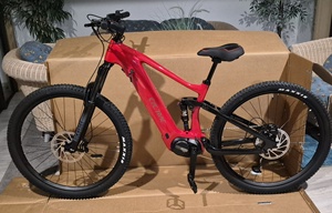 Vélo de <span class=keywords><strong>montagne</strong></span> électrique CYCTRAC EM10, vélo de <span class=keywords><strong>montagne</strong></span> en fibre de carbone, vélo électrique, 500W, frein hydraulique à quatre pistons - Product Image 5